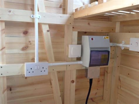 do i need an electric box in my shed|running electrical cables to shed.